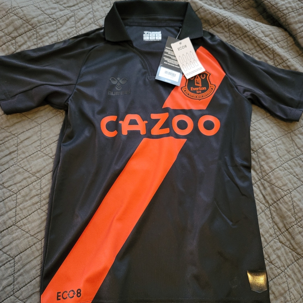 YL Everton Digne jersey, youth small